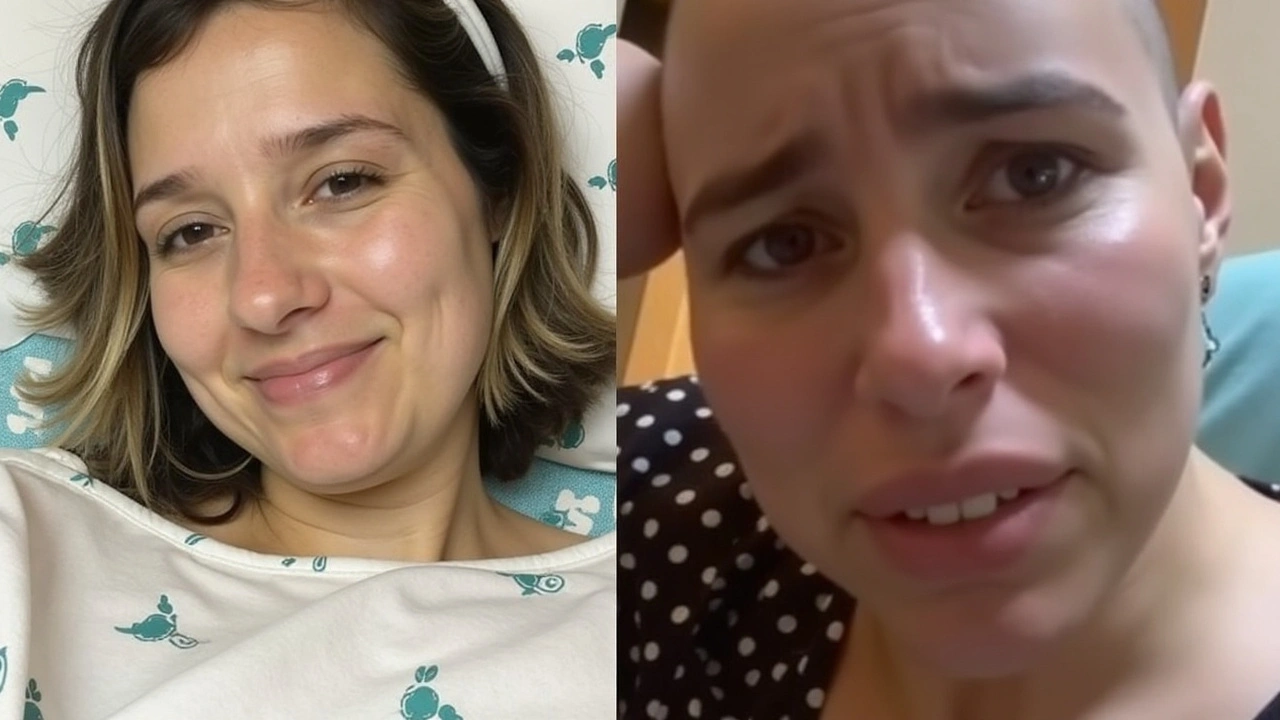 Camila Campos desabafa sobre a gravidade do câncer de mama após nascimento da filha