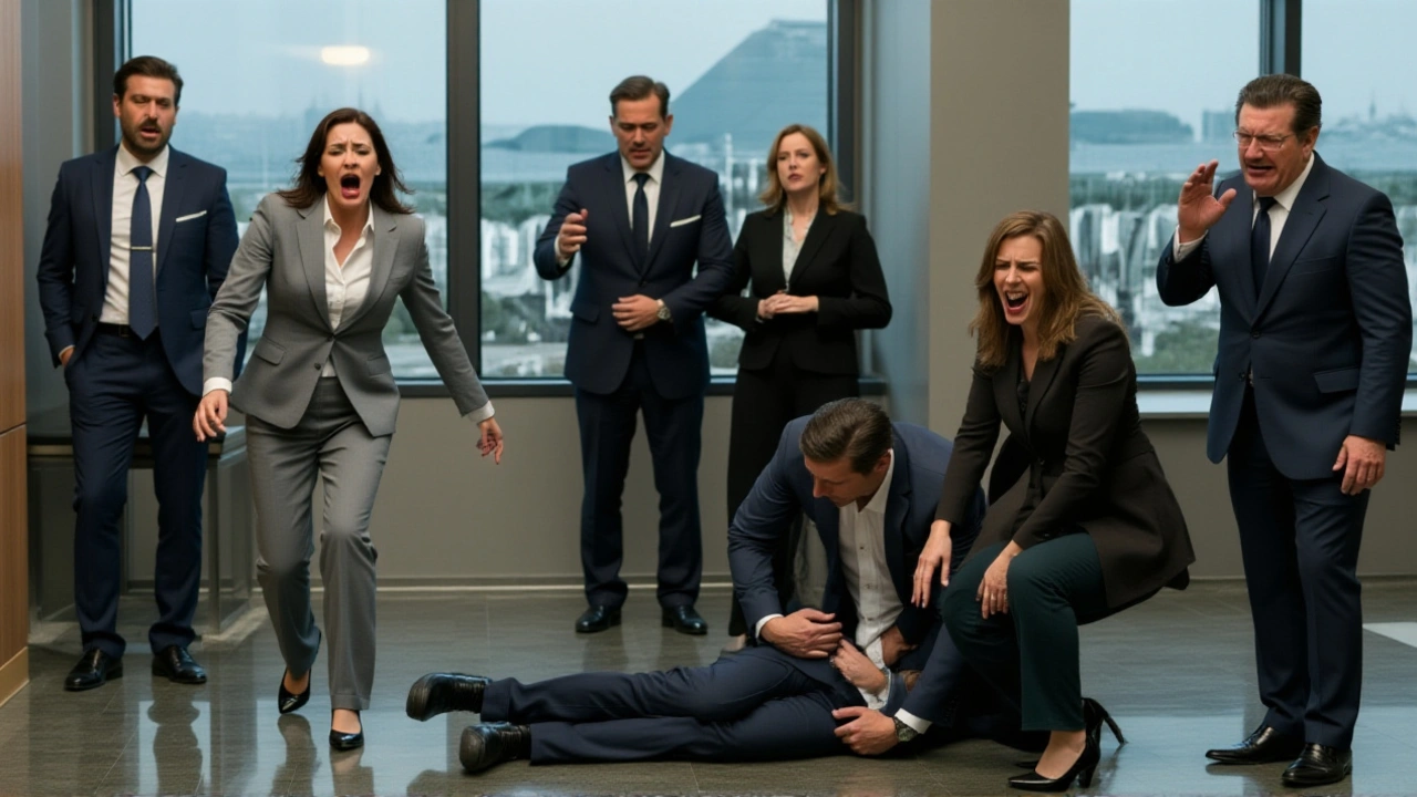 Reações dos personagens e equipe de produção