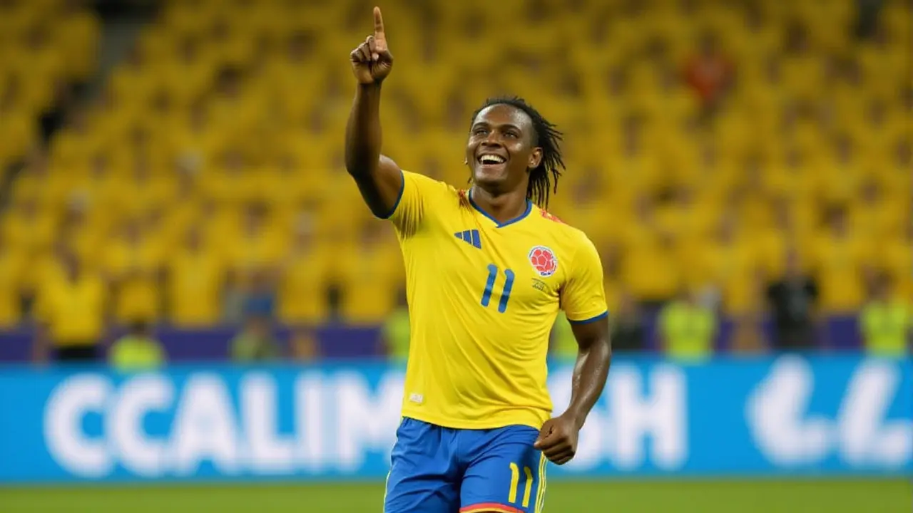 Colômbia vence Gana por 1 a 0 e garante vaga nas oitavas da Copa